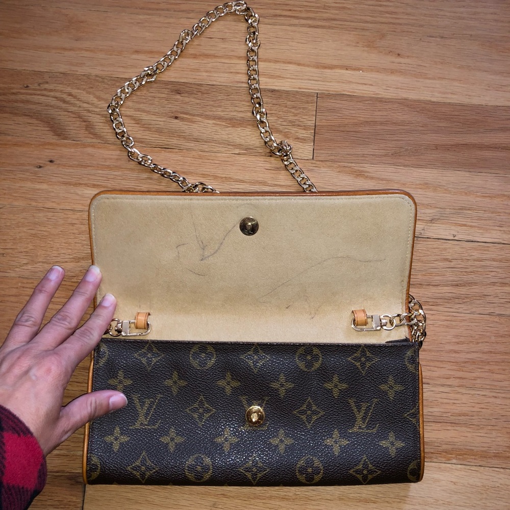LOUIS VUITTON TWIN GM SHOULDER BAG CROSSBODY - Picture 4 of 7